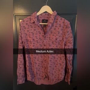 Pink Aztec Pattern Shirt
